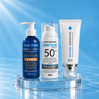 Kit Sabonete Facial + Protetor Solar + Hidratante
