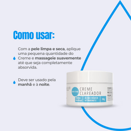 Kit Sérum clareador + Creme clareador de axilas e virilha