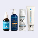 Kit Sérum clareador + Sabonete Facial + Protetor Solar + Hidratante Facial