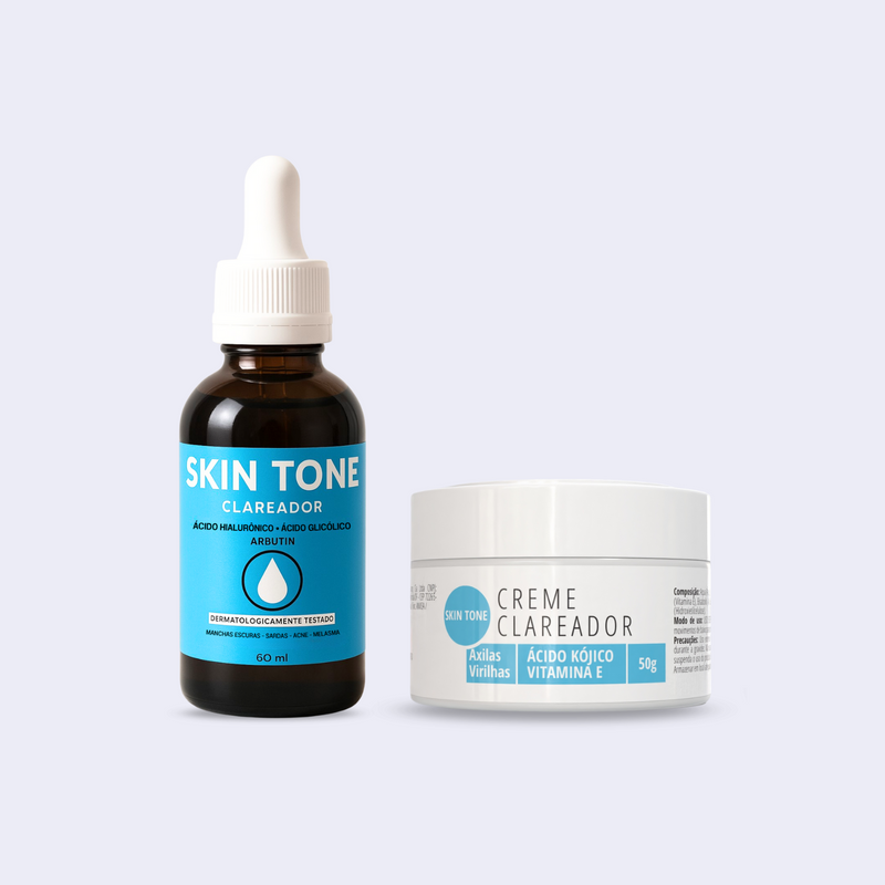 Kit Sérum clareador + Creme clareador de axilas e virilha