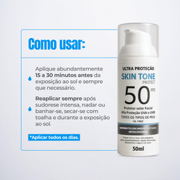 Protetor Solar Skin Tone