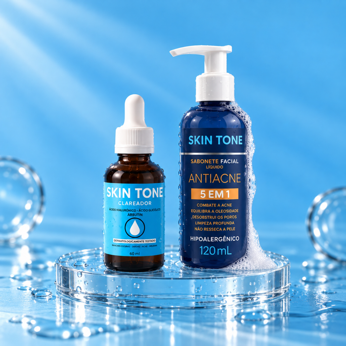 KIT Clareador + Sabonete Facial