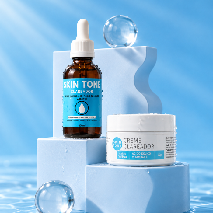 Kit Sérum clareador + Creme clareador de axilas e virilha
