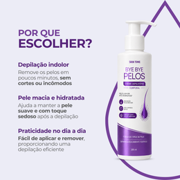 Creme Depilatório Skin Tone